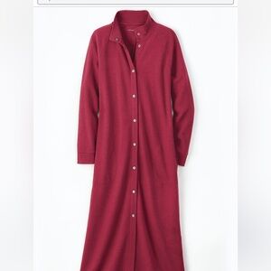 Coldwater Creek Snap-Front Sweatshirt Lounger
1X NEW